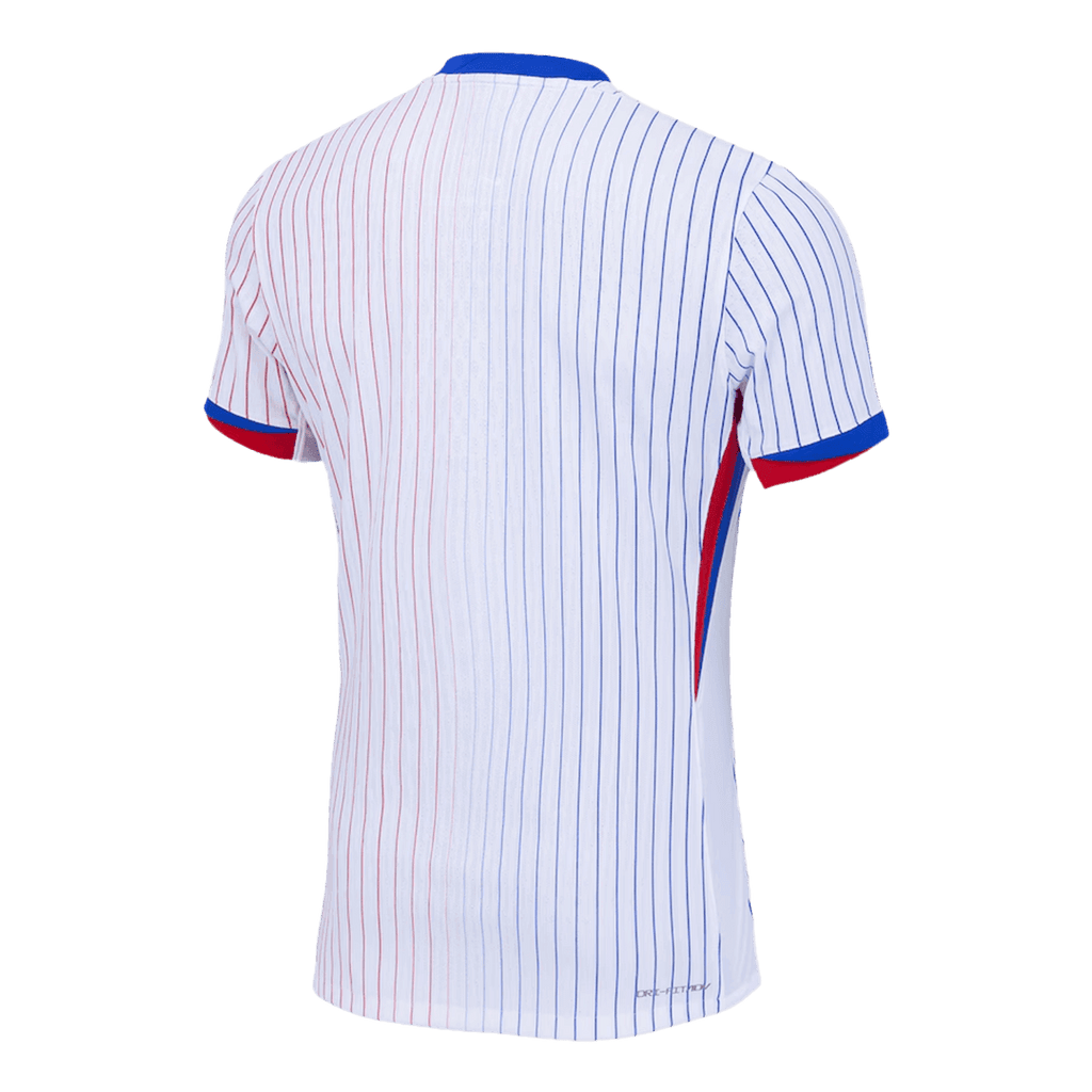 Maillot extérieur authentique de l'équipe de France pour l'EURO 2024 