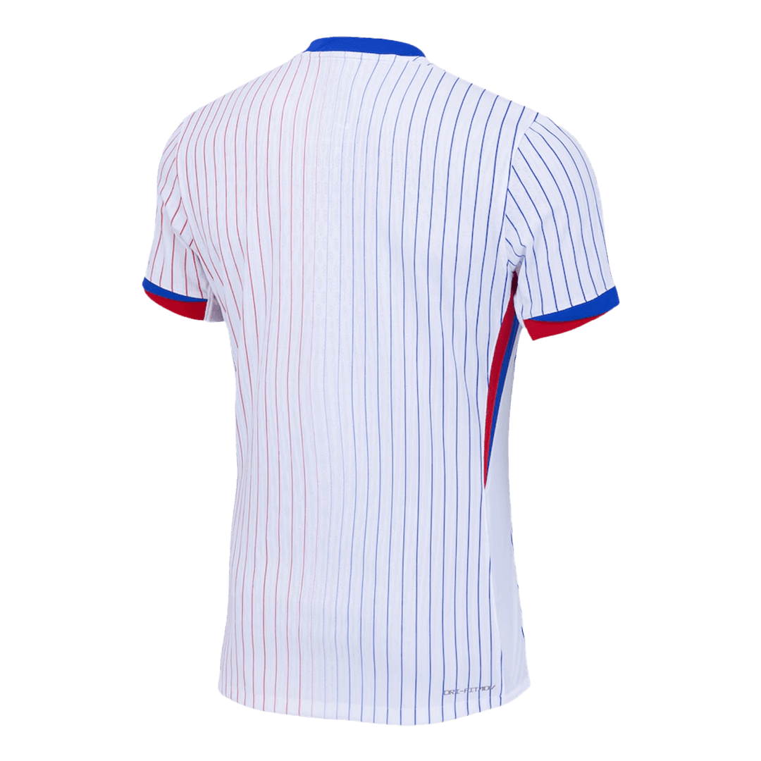 Maillot extérieur authentique de l'équipe de France pour l'EURO 2024 