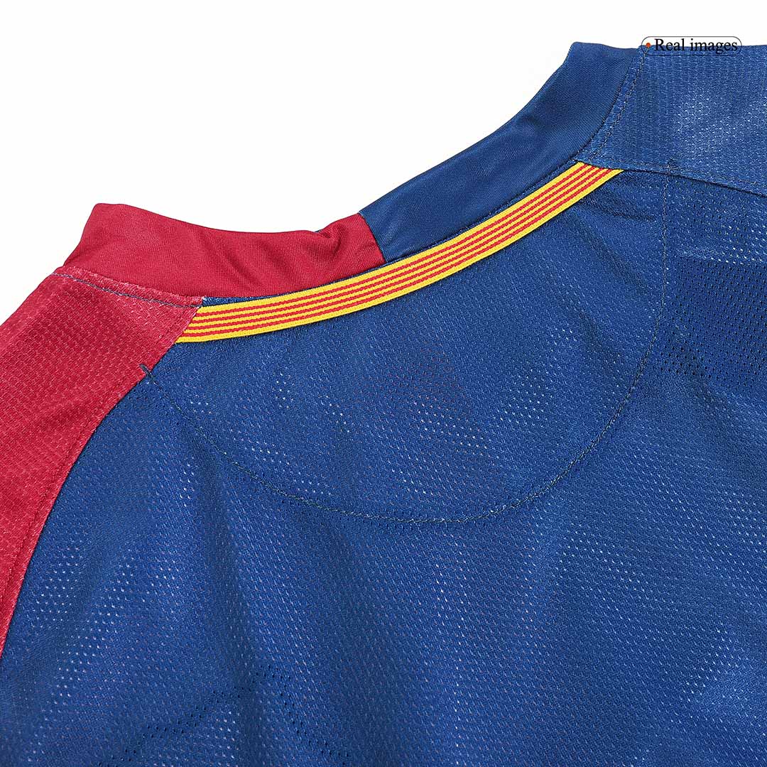 Barcelona A.INIESTA #8 Home Soccer Jersey Retro 2008/09