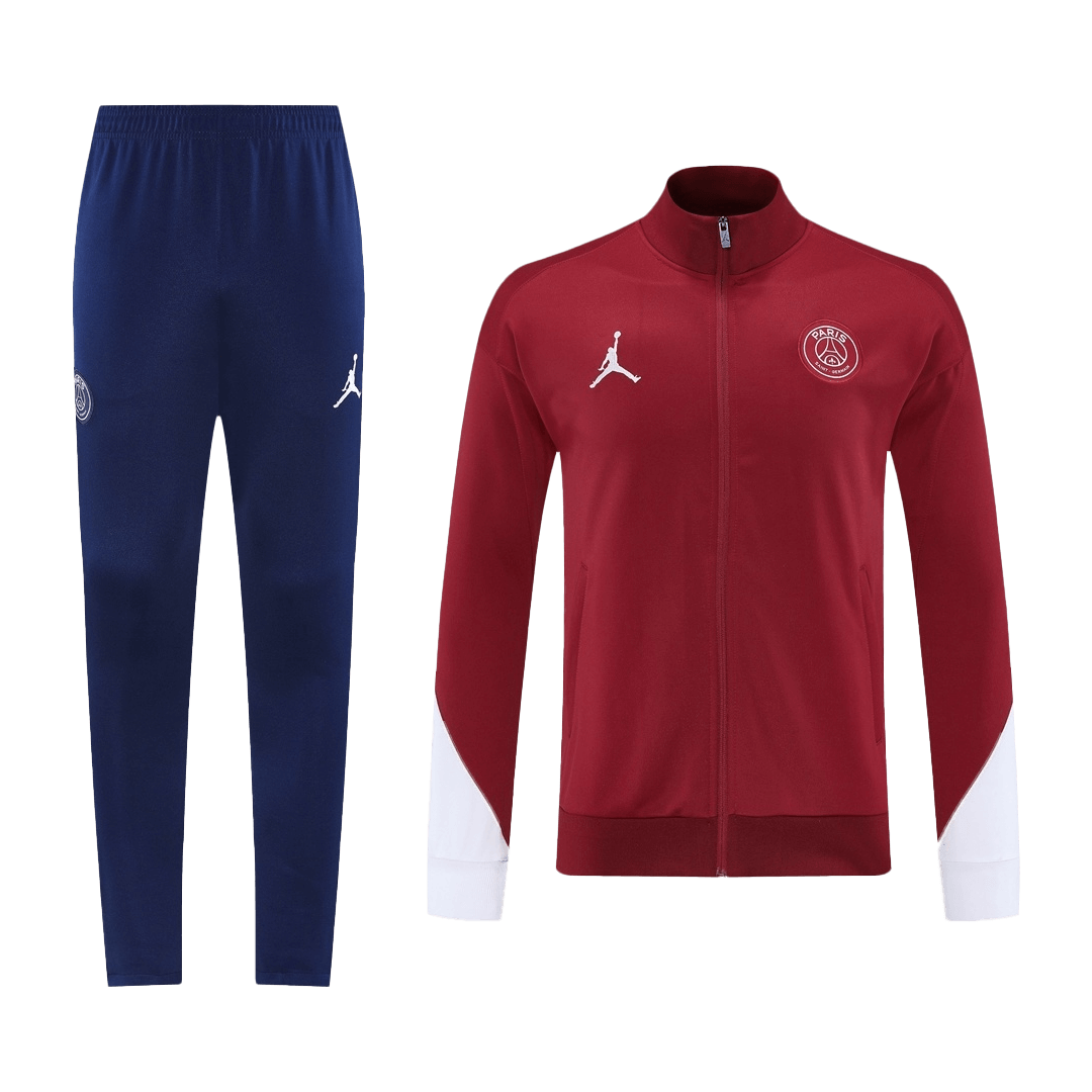 PSG Training Kit 2025/26 - Red (Jacket+Pants) - Football Shirt | SmartJerseys | Official Quality