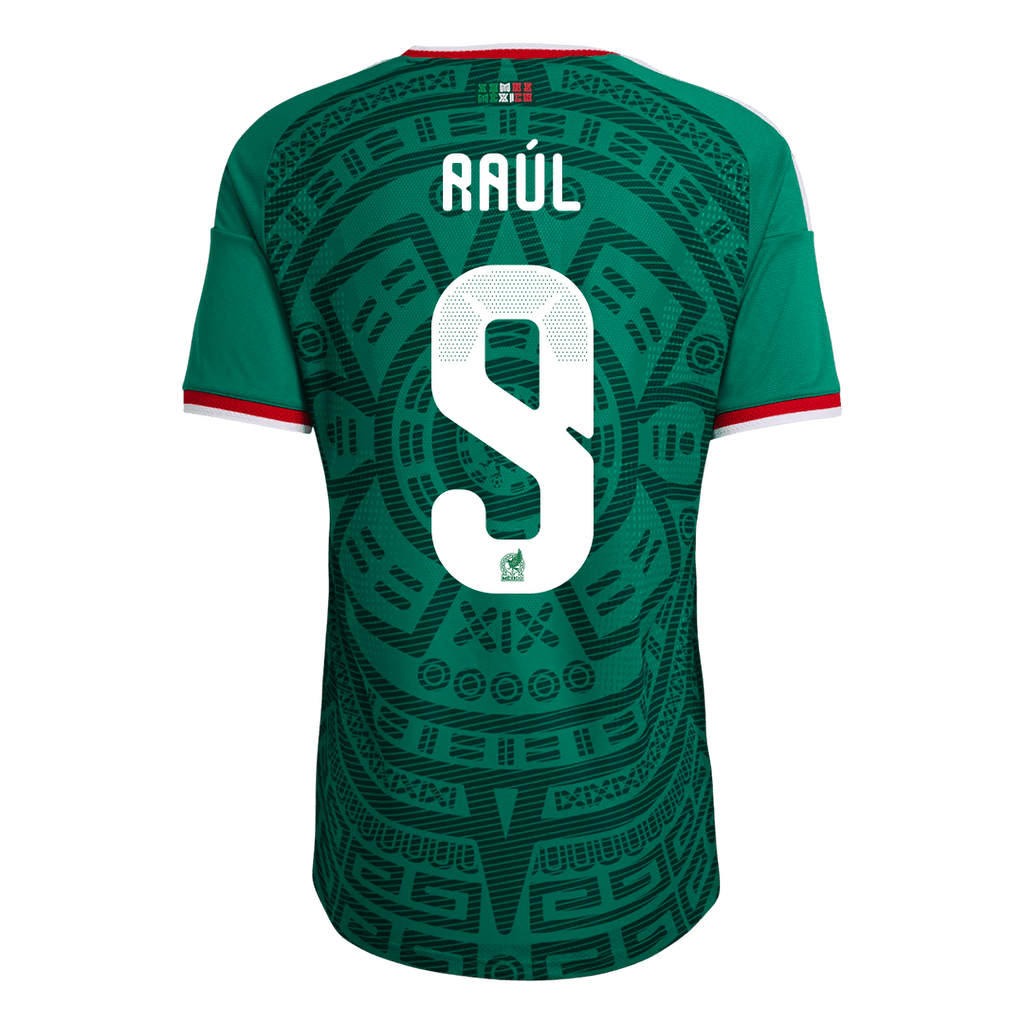Mexico Raúl #9 Home Soccer Jersey Authentic 2026
