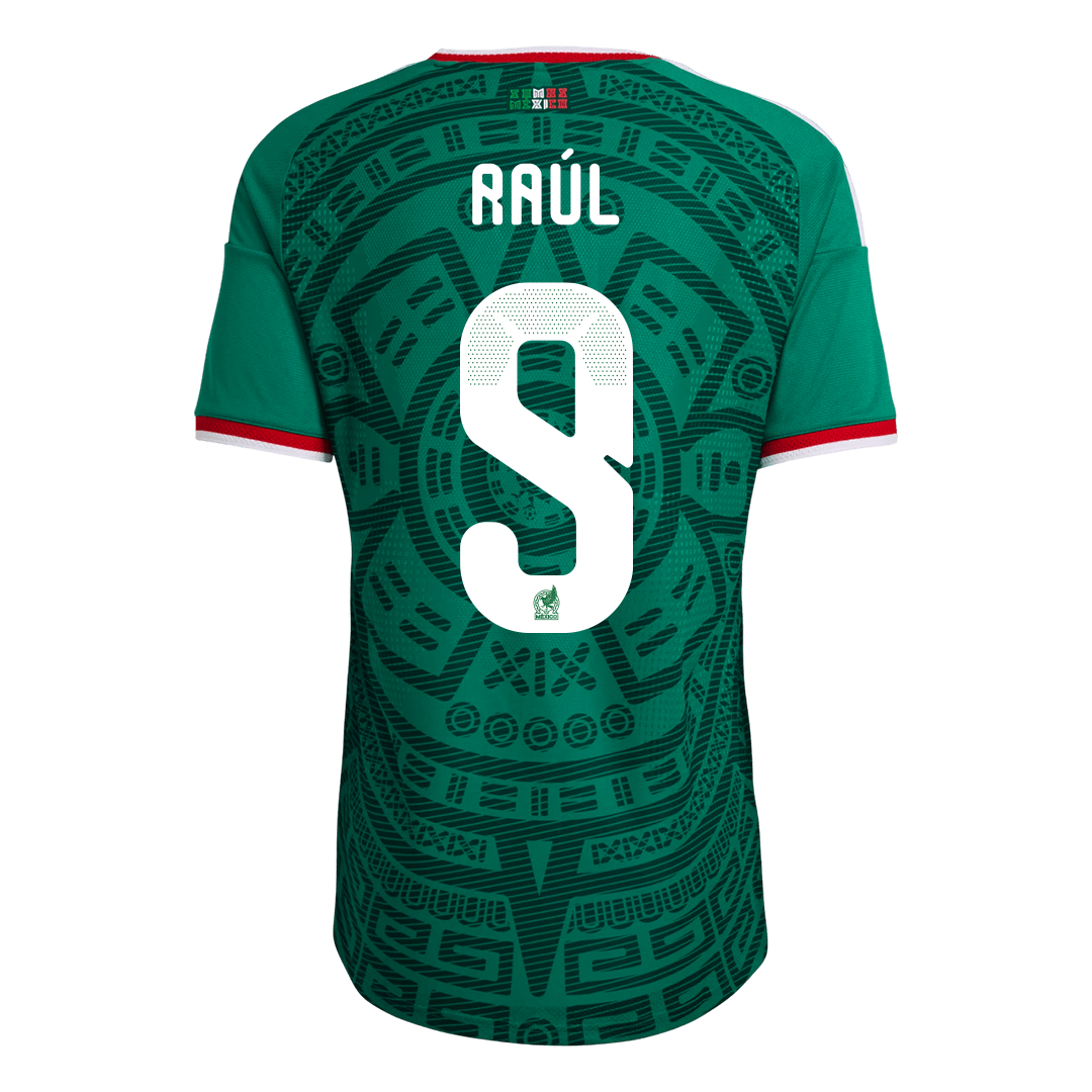 Mexico Raúl #9 Home Soccer Jersey Authentic 2026