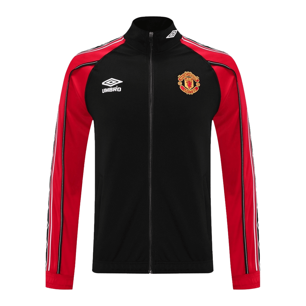 25/26 Manchester United Training Jacket Red&Black - Football Shirt | SmartJerseys | Official Quality