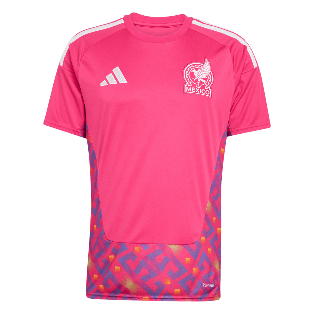 Mexico Goalkeeper Soccer Jersey World Cup 2026 Pink