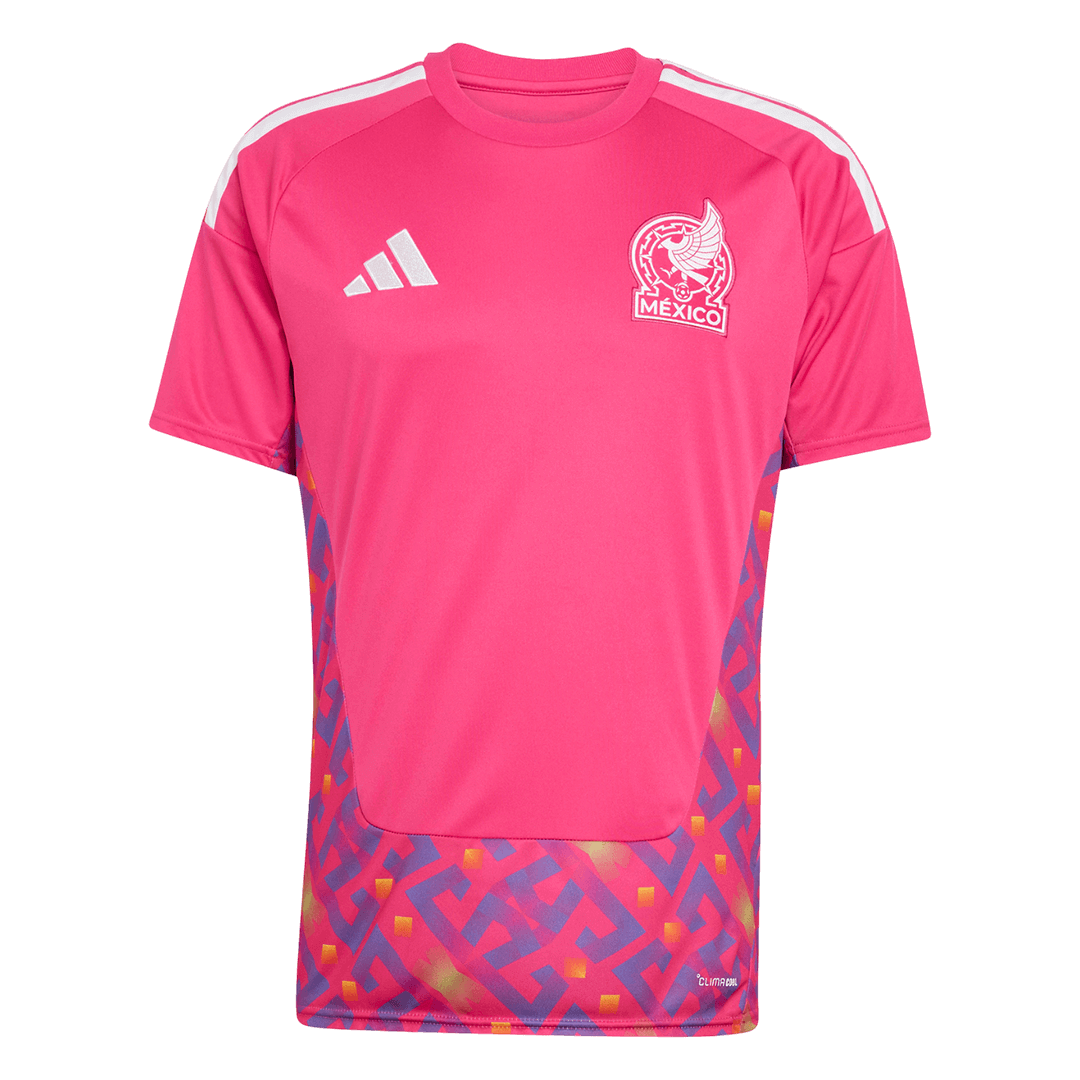 Mexico Goalkeeper Soccer Jersey World Cup 2026 Pink