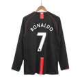 Manchester United RONALDO #7 Away Soccer Jersey Retro 2007/08 - Long Sleeve - Football Shirt | SmartJerseys | Official Quality