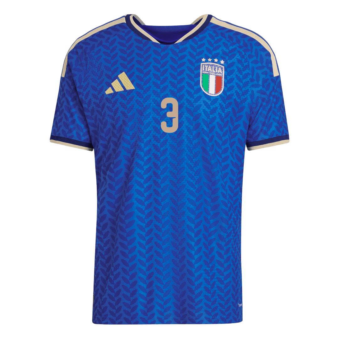 Camiseta de fútbol local auténtica de Italia DIMARCO #3 2026