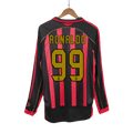 AC Milan RONALDO #99 Long Sleeve Home Soccer Jersey Retro 2006/07 - Football Shirt | SmartJerseys | Official Quality