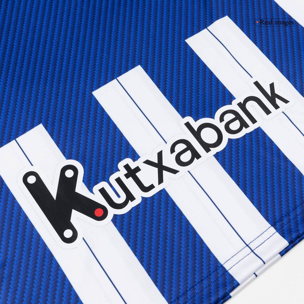 Maillot domicile de la Real Sociedad 2025/26