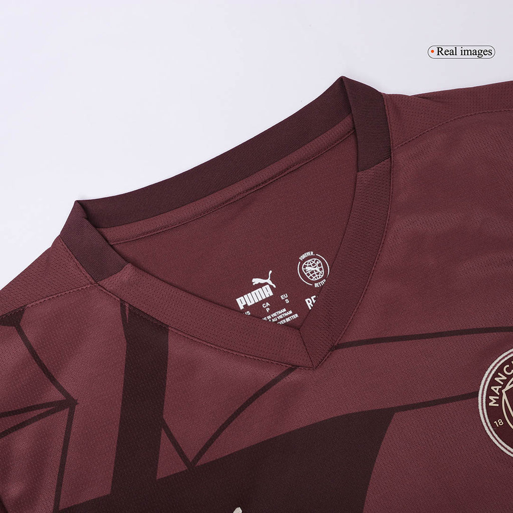 Manchester City Third Away Wholesale Soccer Jersey 2024/25