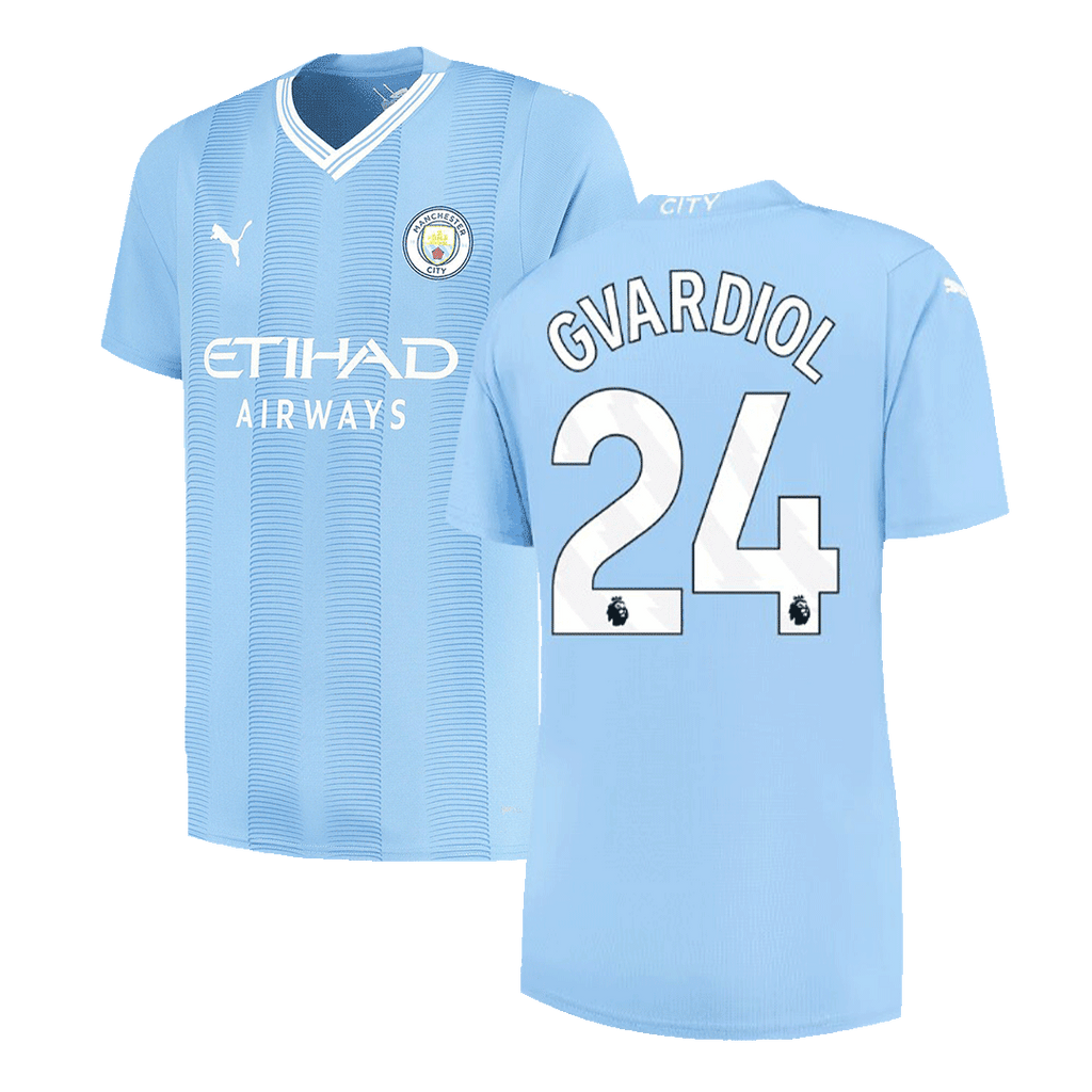 Manchester City GVARDIOL #24 Home Jersey 2023/24 - Football Shirt | SmartJerseys | Official Quality