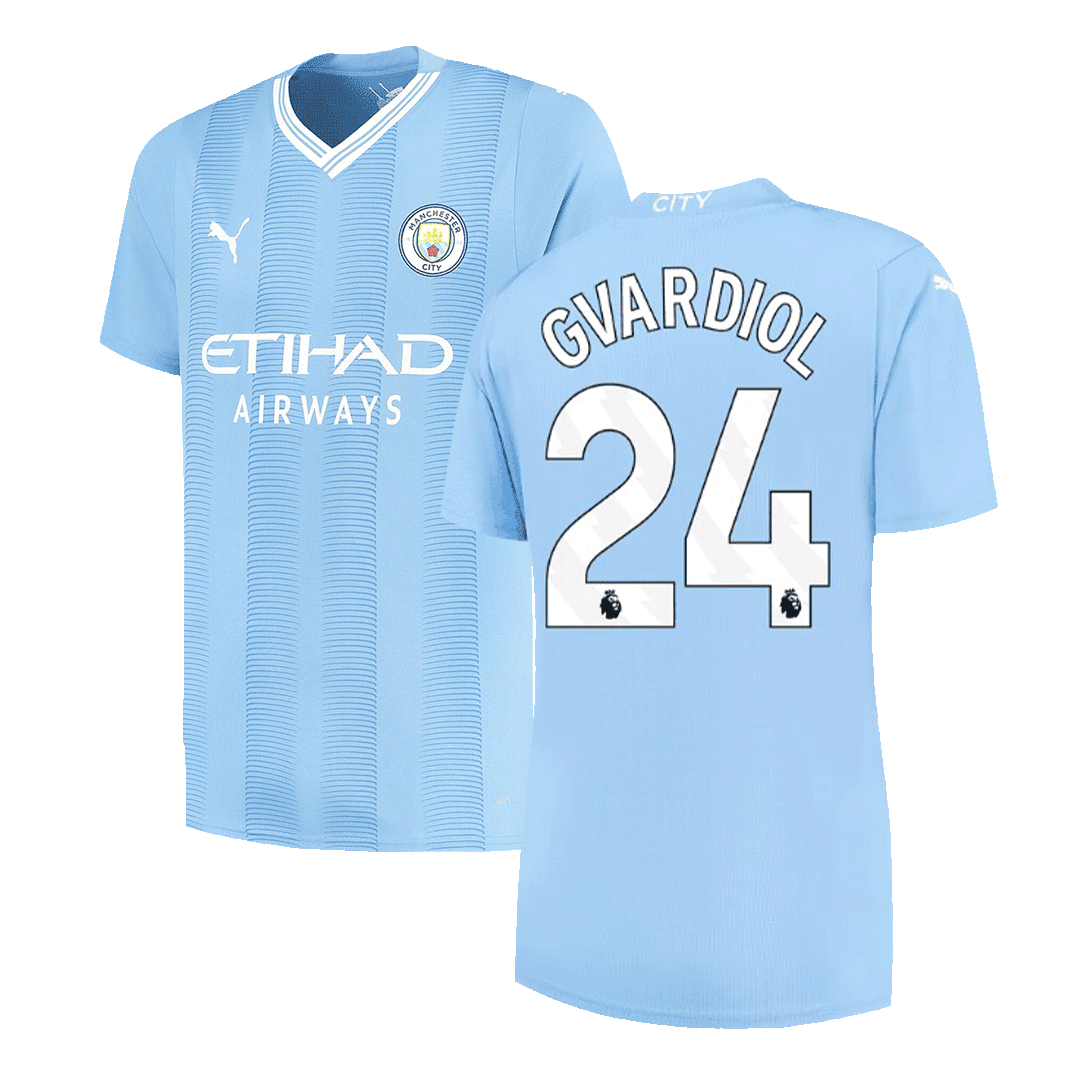 Manchester City GVARDIOL #24 Home Jersey 2023/24 - Football Shirt | SmartJerseys | Official Quality