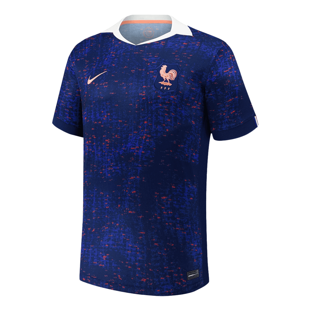 Men's France Home Soccer Jersey 2025 Blue - Women's Euro - Football Shirt | SmartJerseys | Official Quality