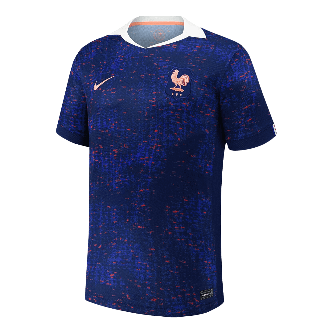 Men's France Home Soccer Jersey 2025 Blue - Women's Euro - Football Shirt | SmartJerseys | Official Quality