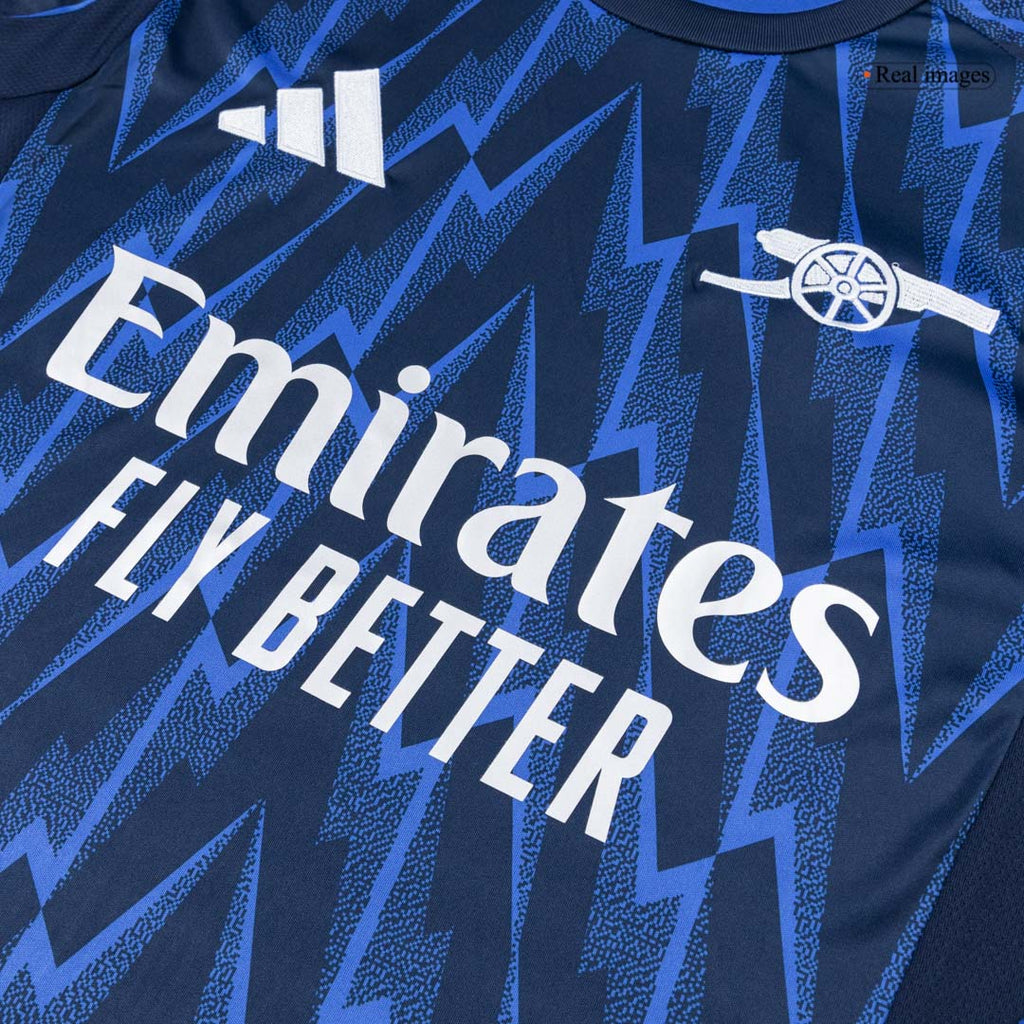 Camiseta de fútbol visitante de manga larga del Arsenal 2025/26