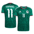 S.GIMENEZ#11 Mexico Home Soccer Jersey World Cup 2026 Green - Football Shirt | SmartJerseys | Official Quality
