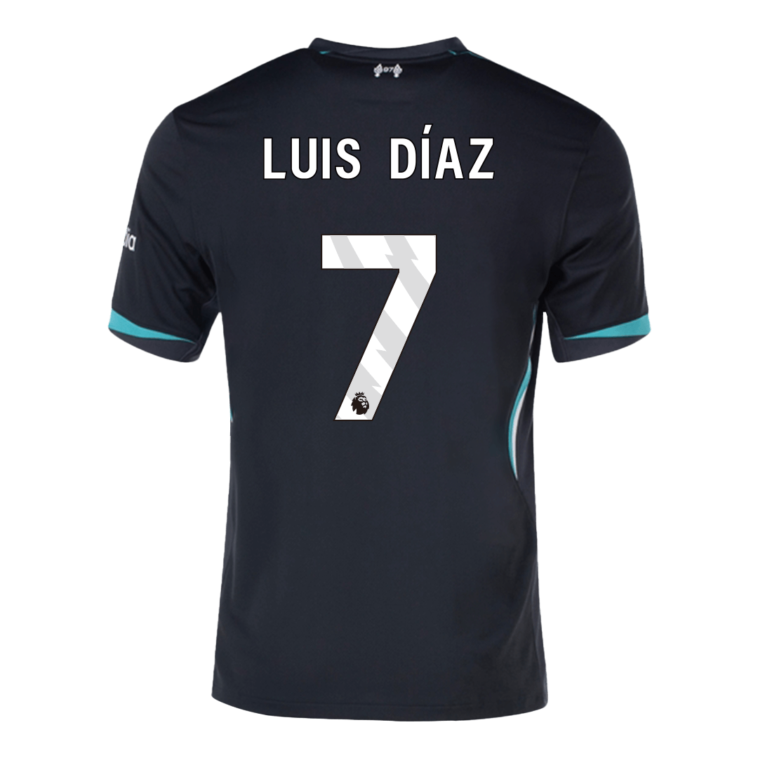 Liverpool LUIS DÍAZ #7 Away Jersey 2024/25