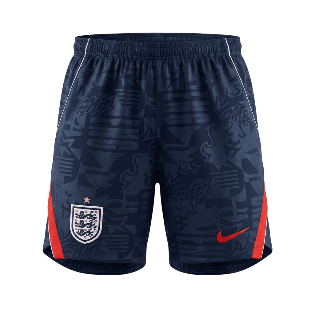 England Away Soccer Shorts 2026