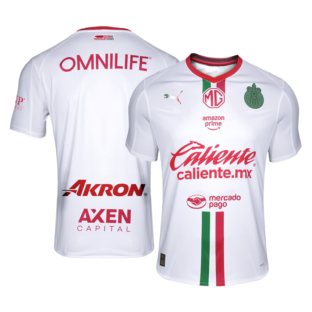 Camiseta de visitante de Chivas 2025/26