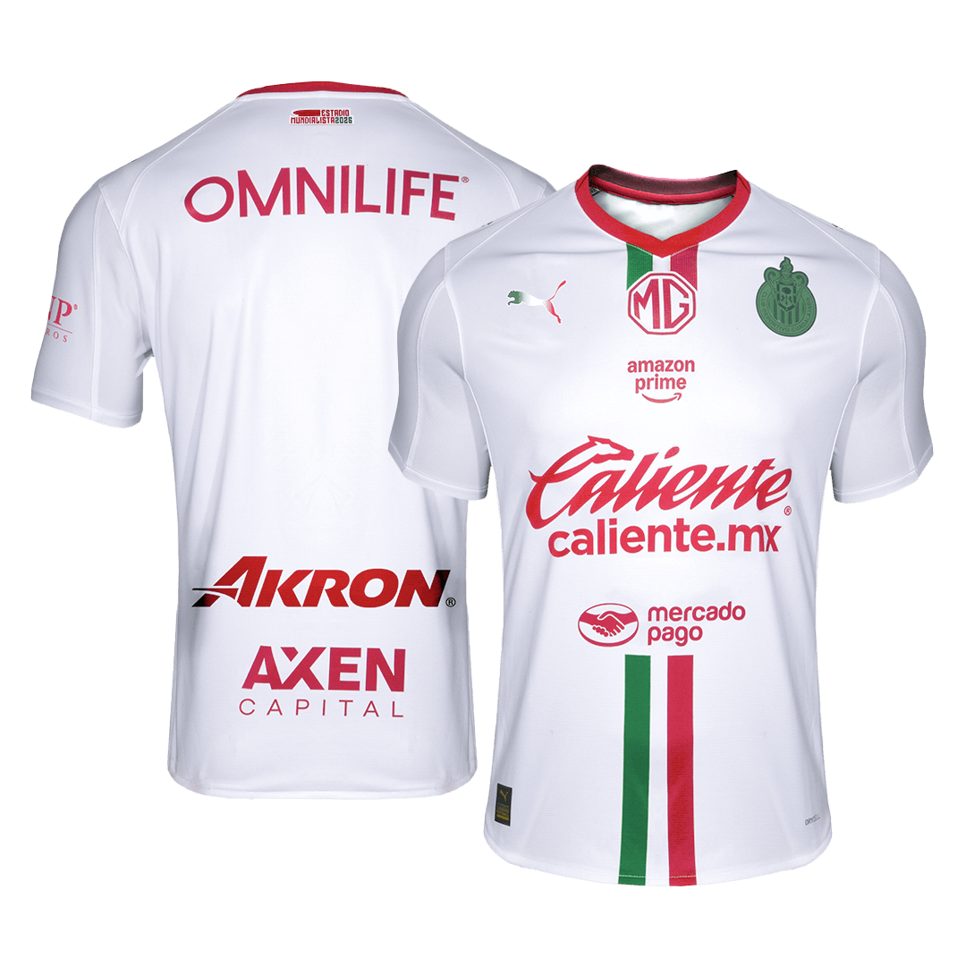 Camiseta de visitante de Chivas 2025/26