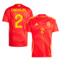 Spain CARVAJAL #2 Home Jersey EURO 2024 - Football Shirt | SmartJerseys | Official Quality