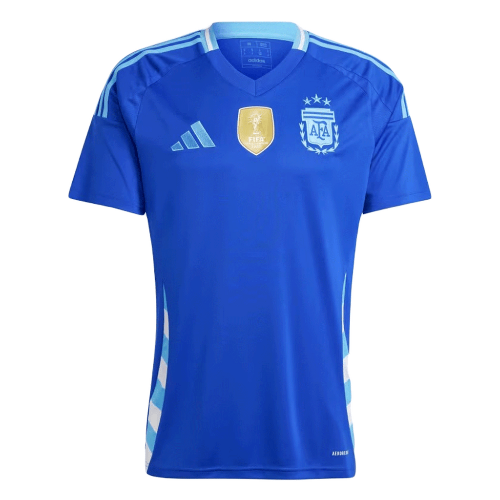 Kit de camiseta visitante de Argentina 2024 (Camiseta + Pantalones cortos) 
