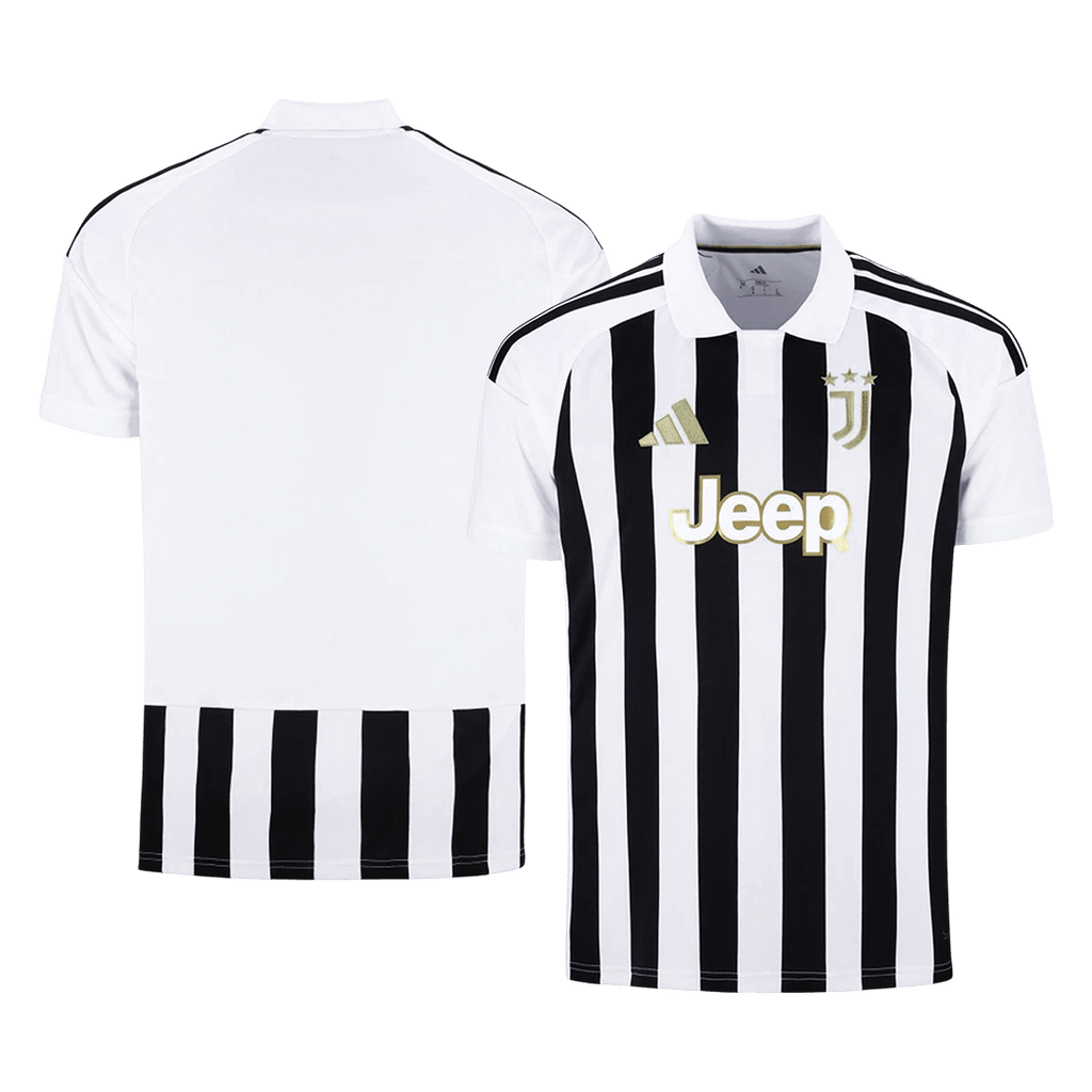 Men 2026/27 Juventus Home Soccer Jersey Black&White