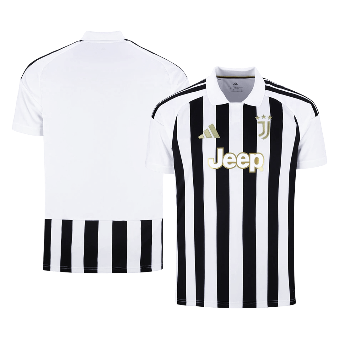 Men 2026/27 Juventus Home Soccer Jersey Black&White