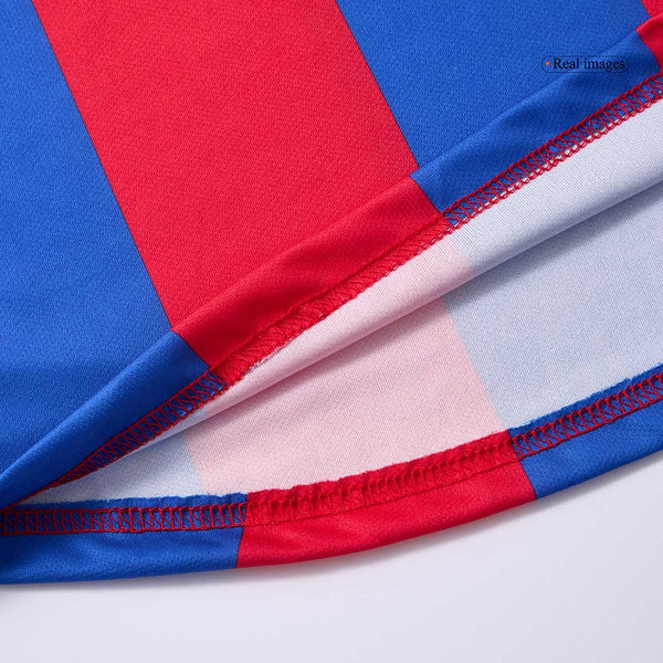 Barcelona RIVALDO #10 Home Soccer Jersey Retro 2001/02