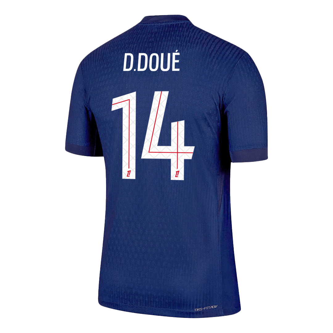 PSG D.DOUÉ #14 Home Soccer Jersey Authentic 2025/26