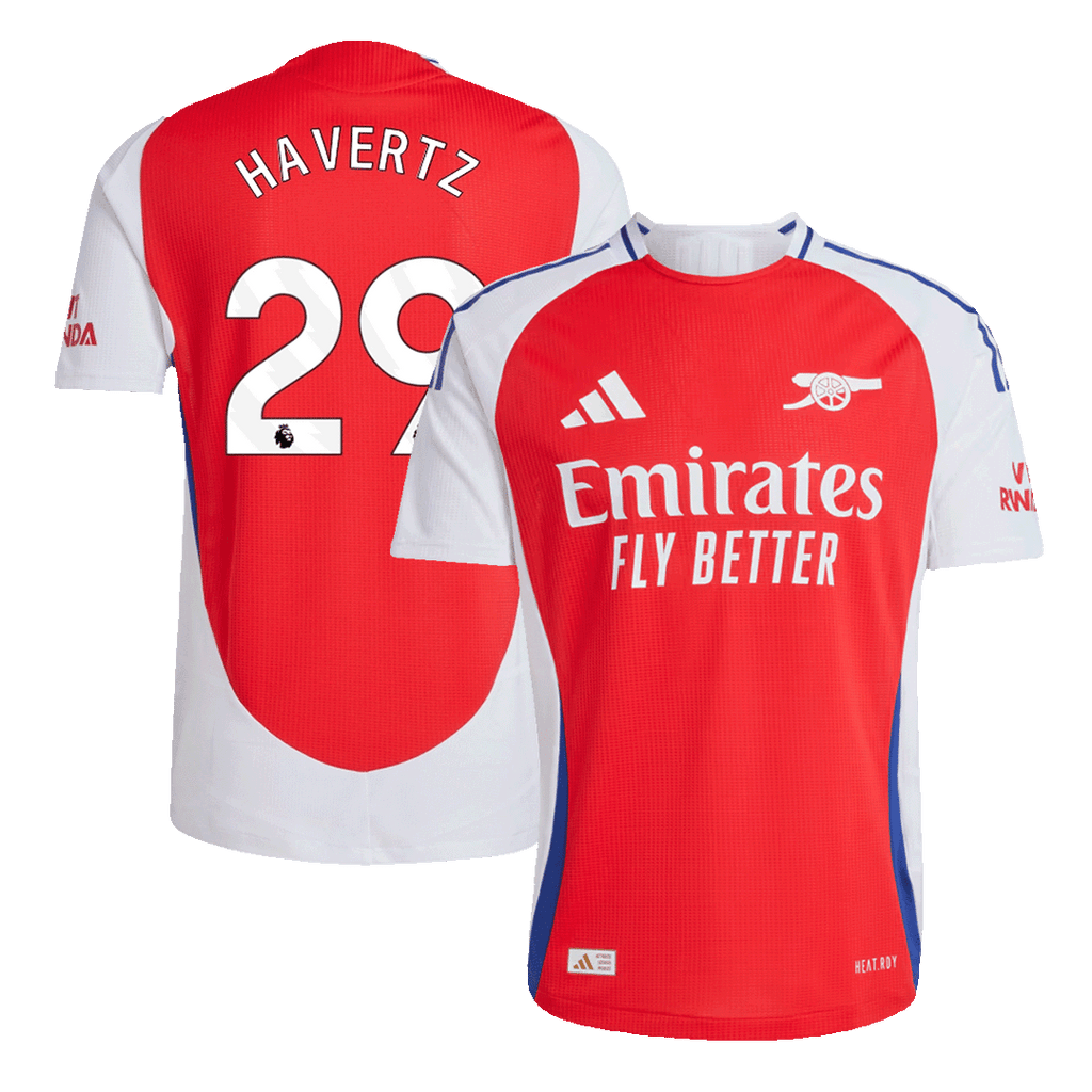 Arsenal HAVERTZ #29 Home Jersey Authentic 2024/25 - Football Shirt | SmartJerseys | Official Quality