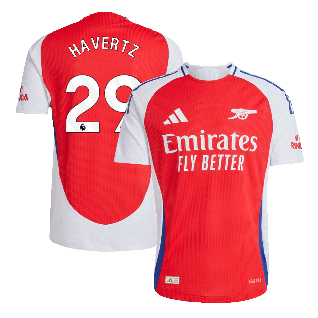 Arsenal HAVERTZ #29 Home Jersey Authentic 2024/25 - Football Shirt | SmartJerseys | Official Quality