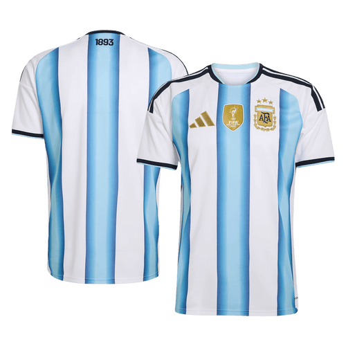 Maillot domicile de l'Argentine pour la Coupe du Monde 2026, bleu et blanc