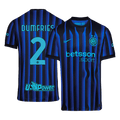 Inter Milan DUMFRIES #2 Home Soccer Jersey 2025/26 - Football Shirt | SmartJerseys | Official Quality