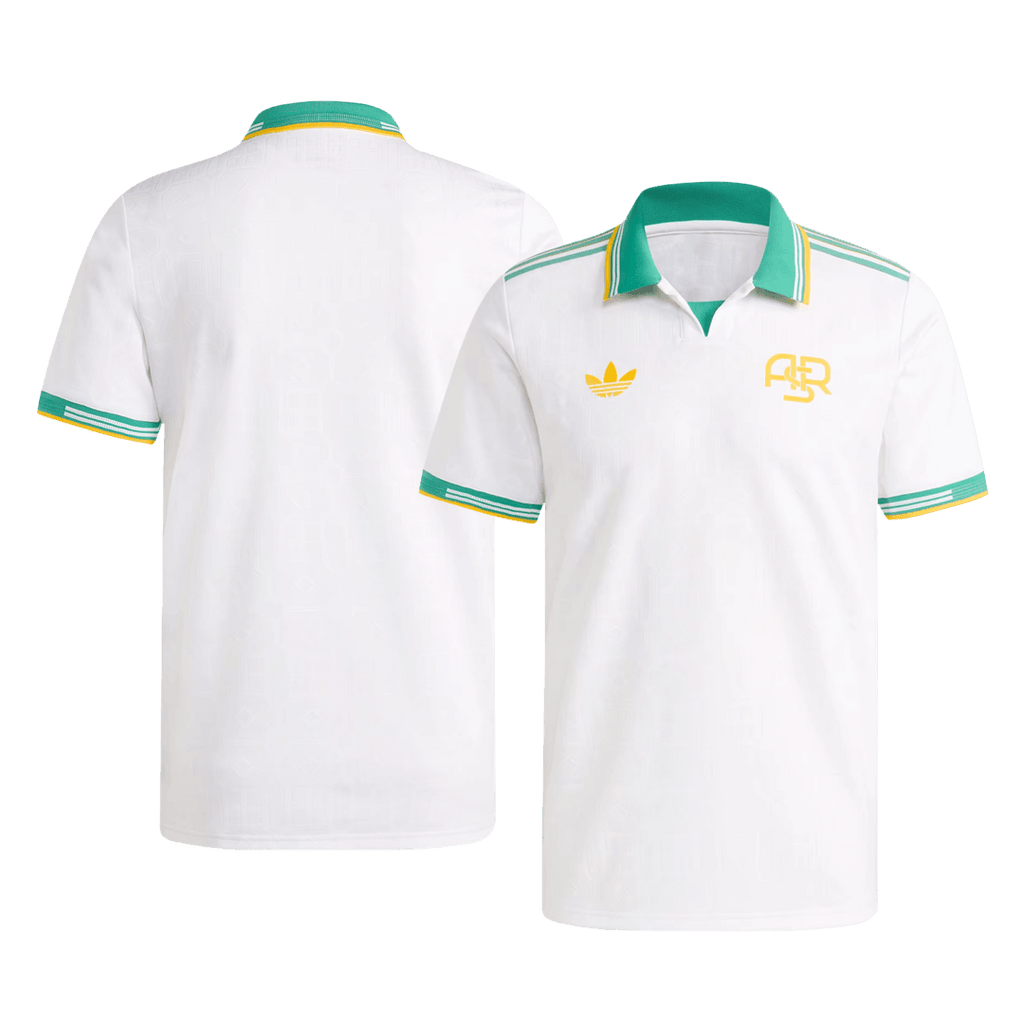Camiseta de fútbol de visitante de la Roma 25/26, color blanco