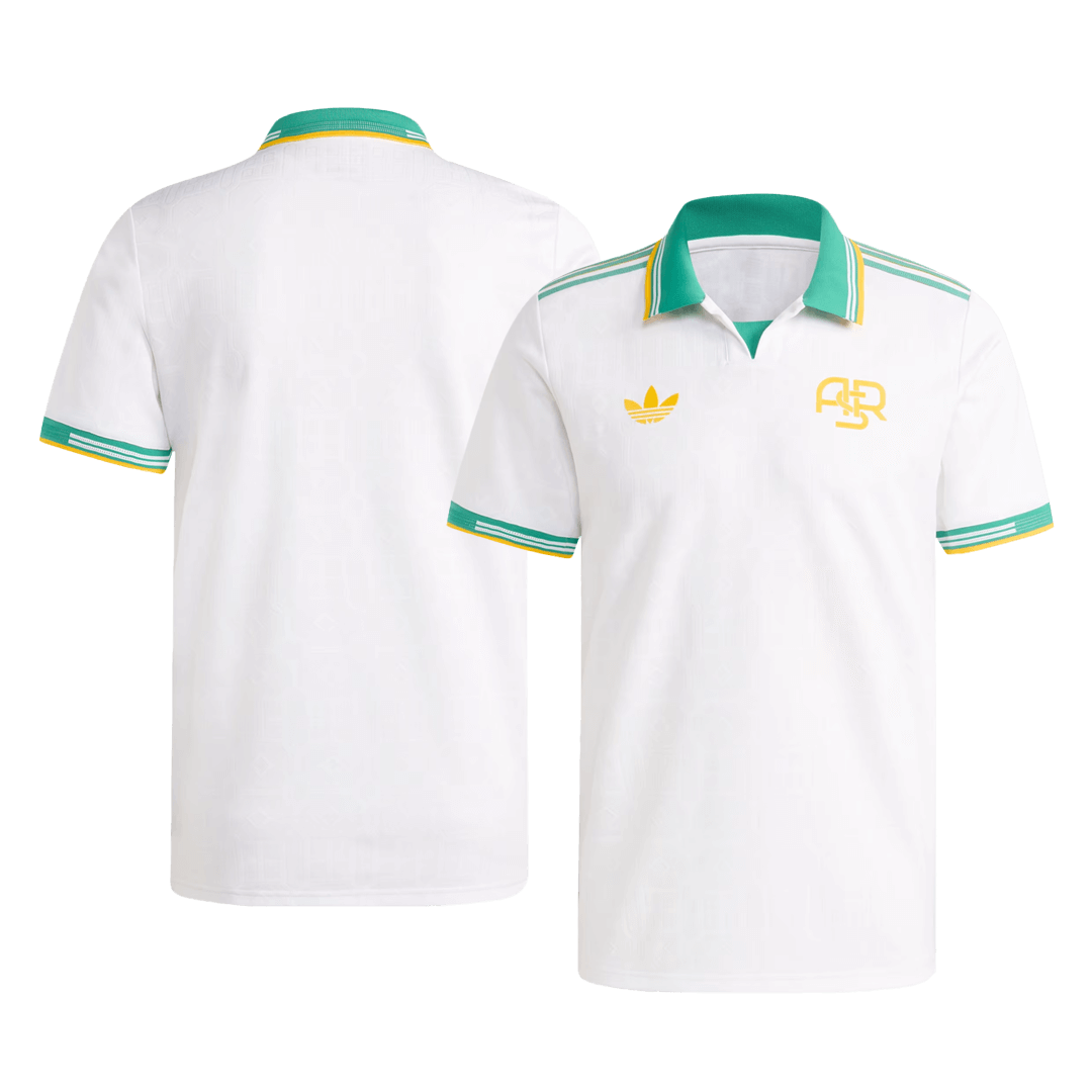 Camiseta de fútbol de visitante de la Roma 25/26, color blanco