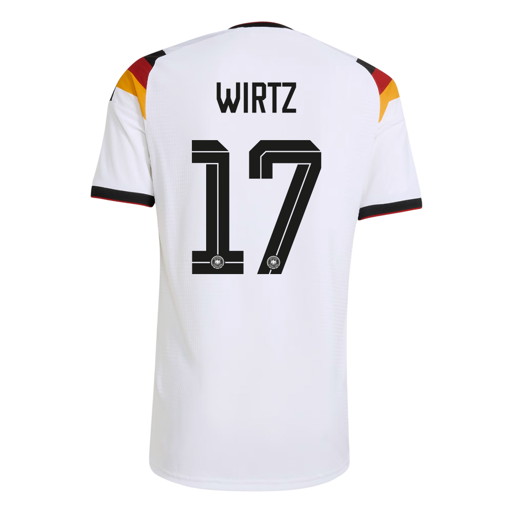 Maillot de football domicile authentique Allemagne WIRTZ n° 17 2026