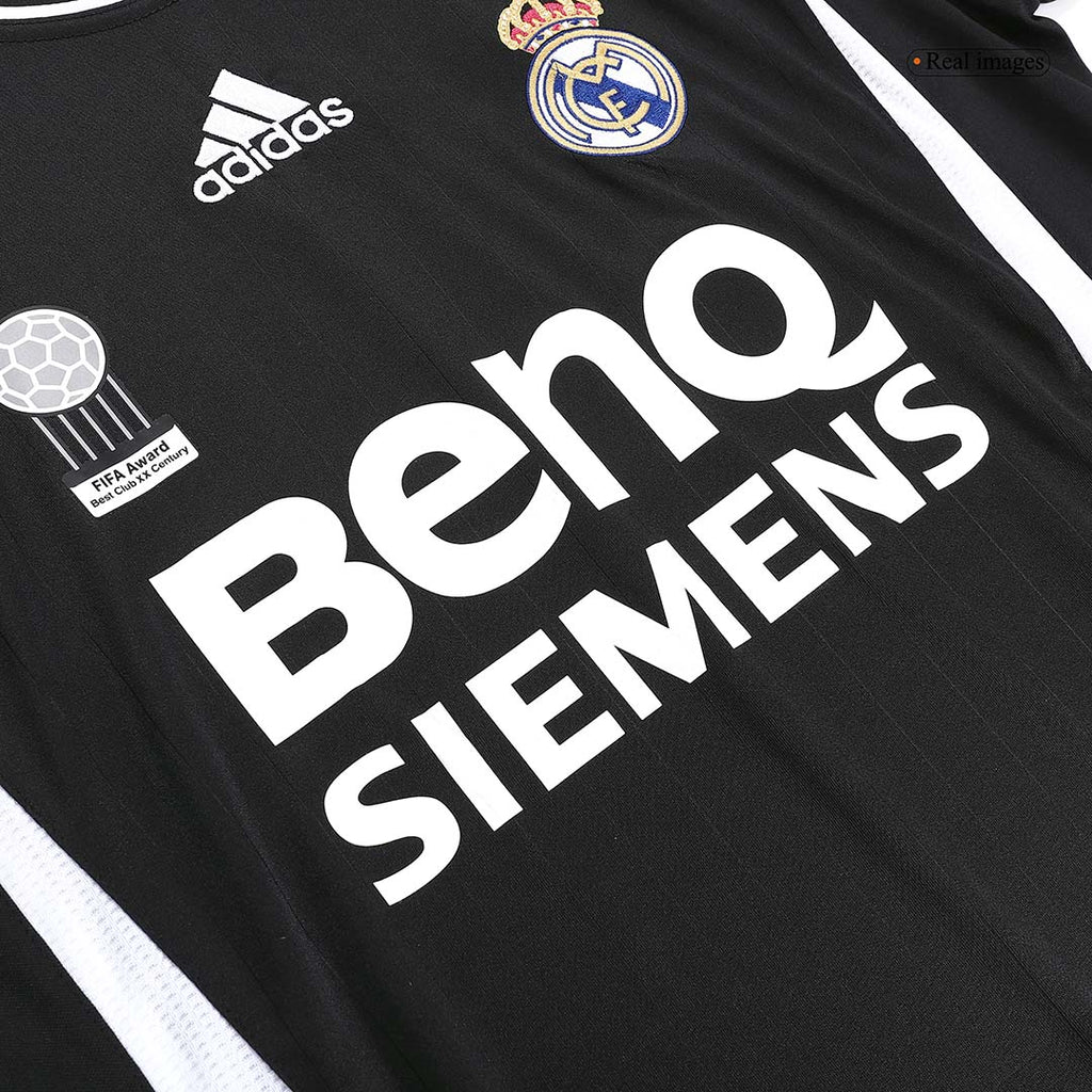 Real Madrid BECKHAM #23 Away Soccer Jersey Retro 2006/07