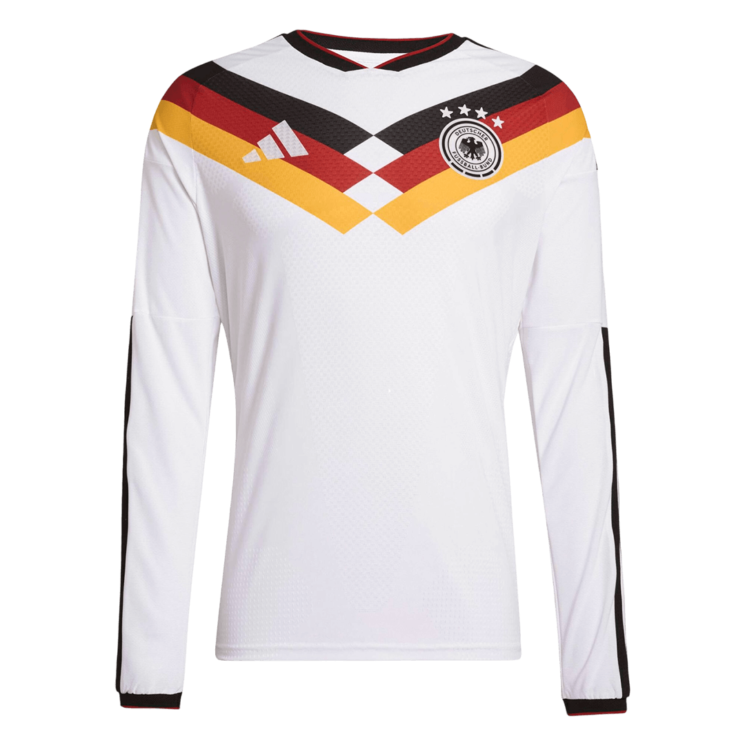 Germany Long Sleeve Home Soccer Jersey 2026 - Football Shirt | SmartJerseys | Official Quality
