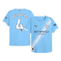 REIJNDERS #4 Authentic Manchester City Home Soccer Jersey 2025/26 Blue - Football Shirt | SmartJerseys | Official Quality