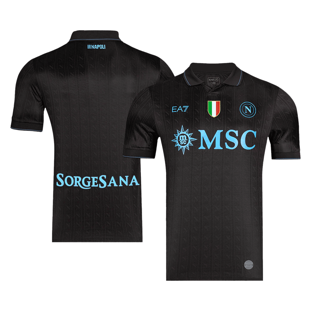 Troisième maillot extérieur de Naples 2025/26