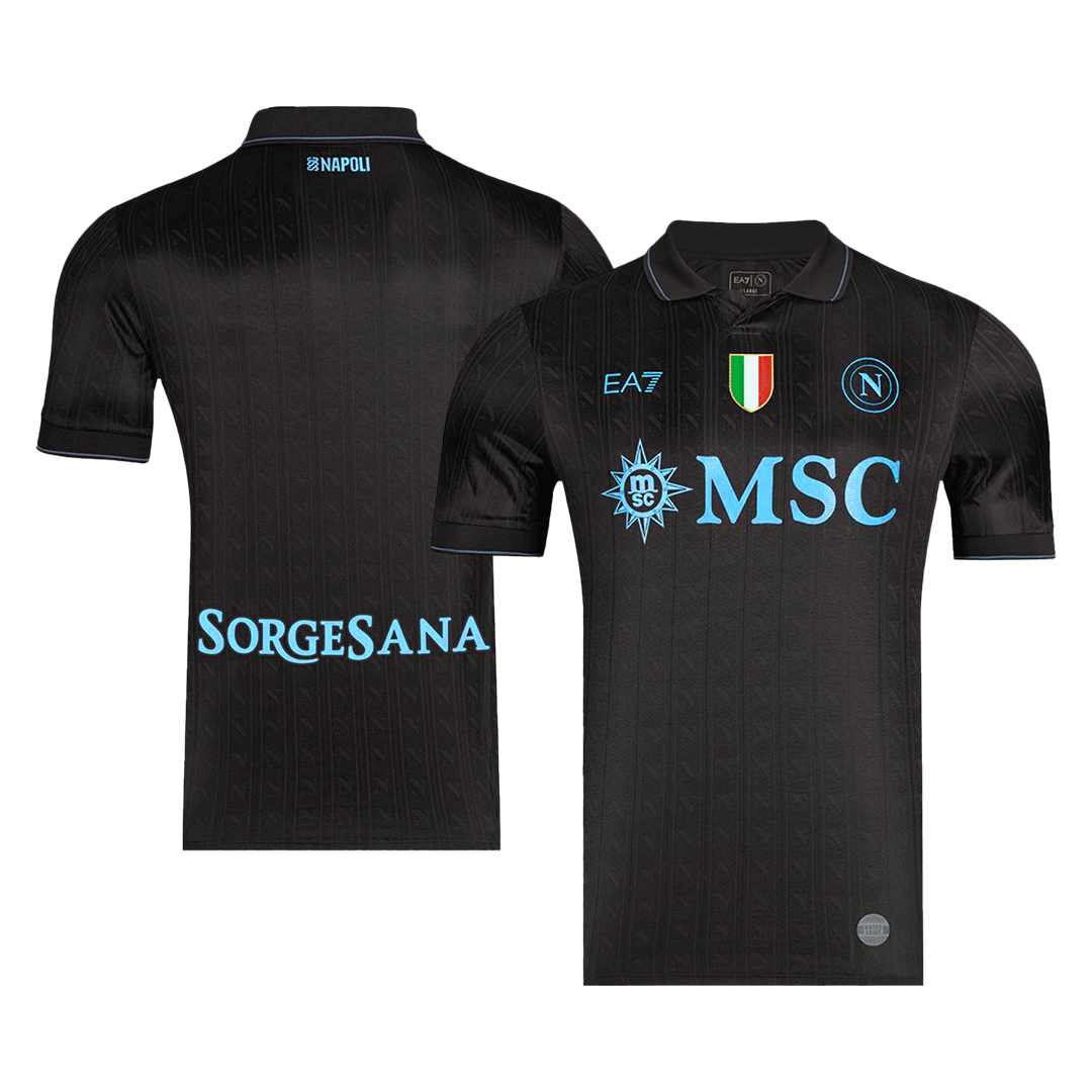 Troisième maillot extérieur de Naples 2025/26