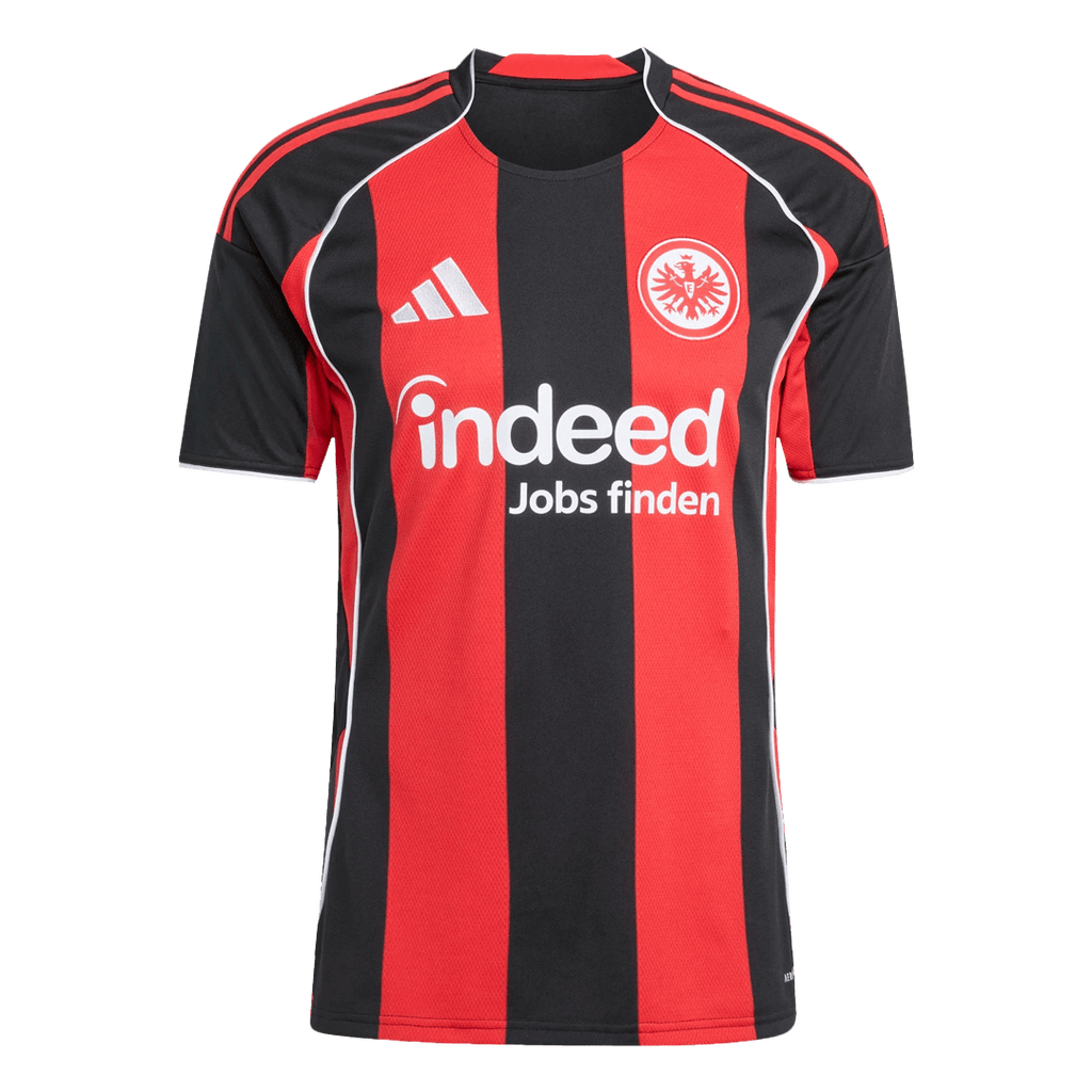 Eintracht Frankfurt Home Soccer Jersey 2025/26 - Football Shirt | SmartJerseys | Official Quality