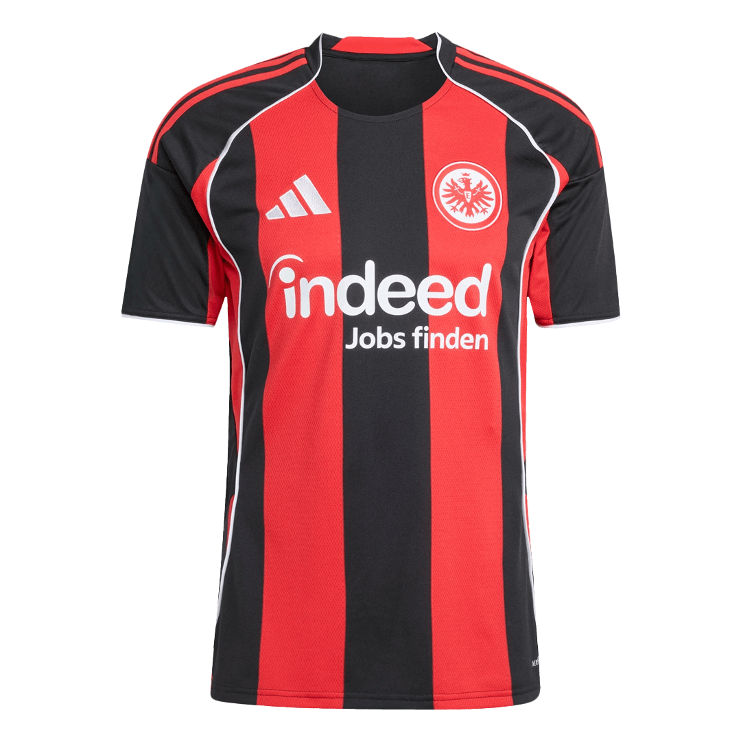 Eintracht Frankfurt Home Soccer Jersey 2025/26 - Football Shirt | SmartJerseys | Official Quality