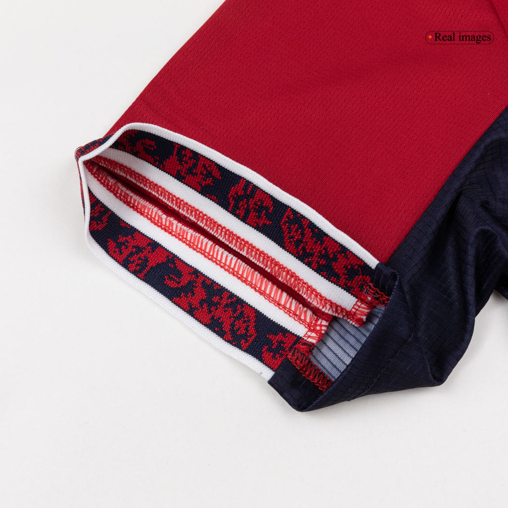 Maillot domicile de l'équipe tchèque de football, Coupe du Monde 2026, rouge