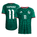 Mexico S.GIMENEZ #11 Home Soccer Jersey Authentic 2026 - Football Shirt | SmartJerseys | Official Quality
