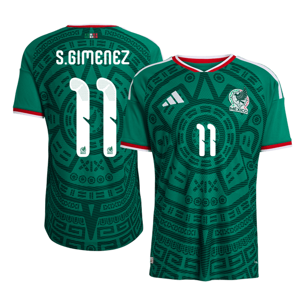 Mexico S.GIMENEZ #11 Home Soccer Jersey Authentic 2026 - Football Shirt | SmartJerseys | Official Quality