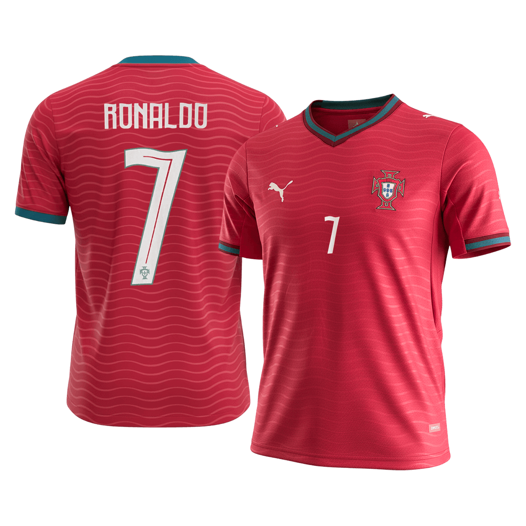 RONALDO#7 Portugal Home Soccer Jersey World Cup 2026 Red - Football Shirt | SmartJerseys | Official Quality