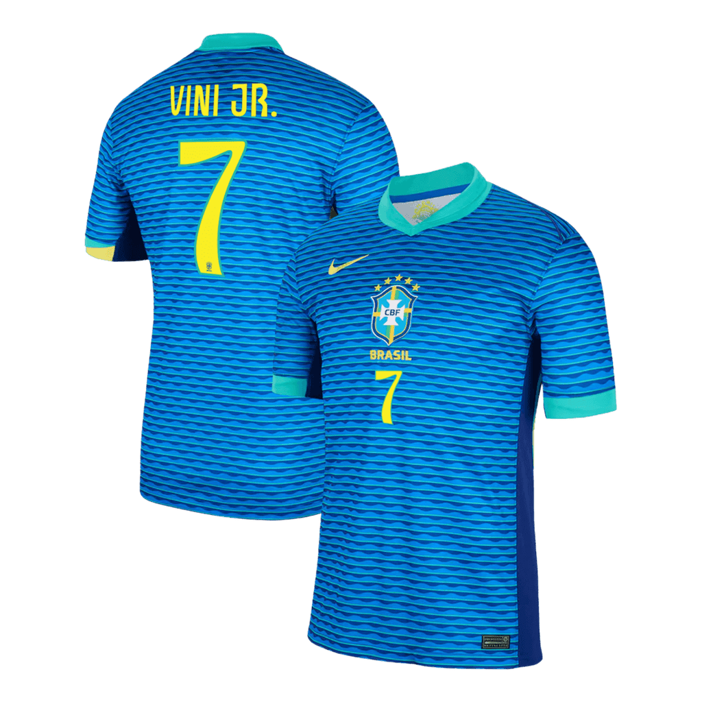 Brazil VINI JR. #7 Away Jersey Copa America 2024 - Football Shirt | SmartJerseys | Official Quality