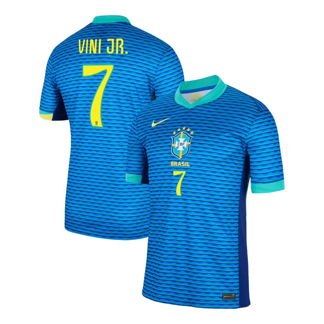 Brazil VINI JR. #7 Away Jersey Copa America 2024 - Football Shirt | SmartJerseys | Official Quality